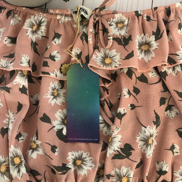 Show me your Mumu Darla ruffle crop top - Picture 3 of 8